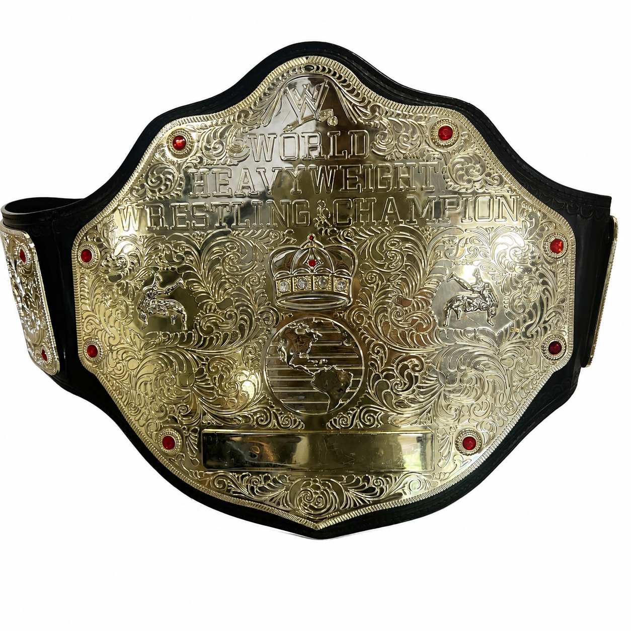 WWE World Heavyweight 2002 Retro Championship Commerative Title Belt WWE Authentic