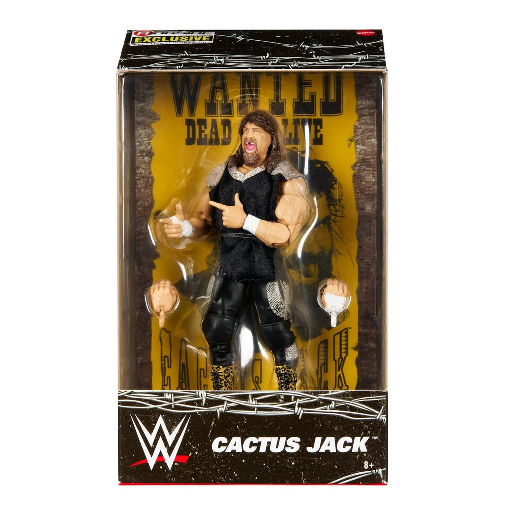 Cactus Jack WWE Elite 3 Faces of Foley Action Figure Mattel