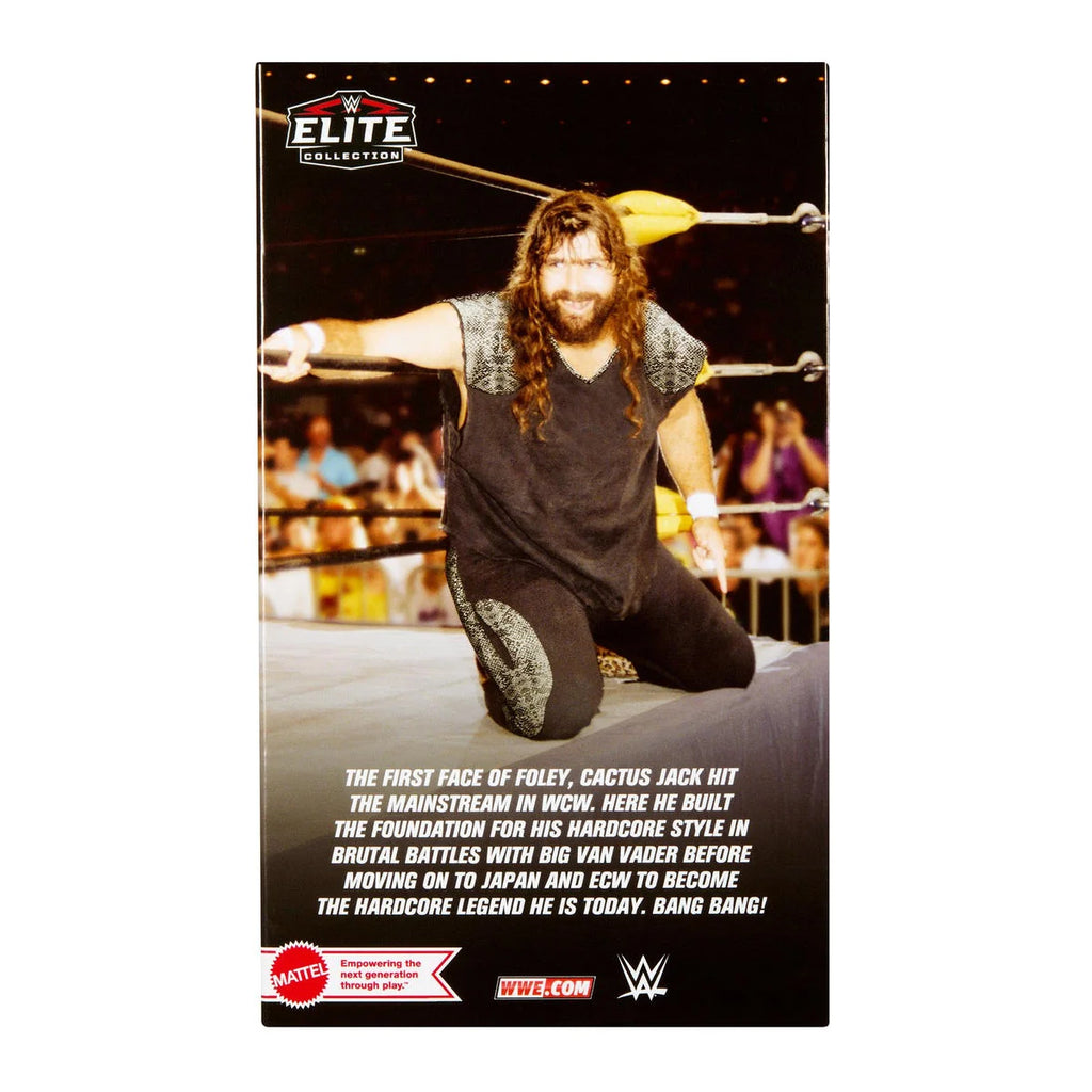 Cactus Jack WWE Elite 3 Faces of Foley Action Figure Mattel