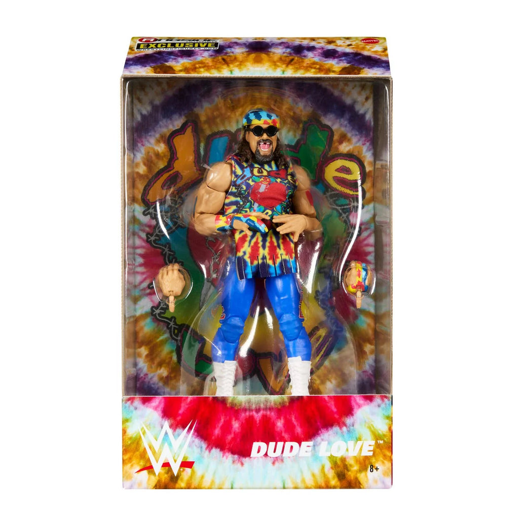 Dude Love WWE Elite 3 Faces of Foley Action Figure Mattel