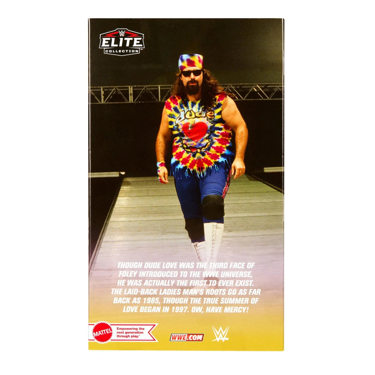 Dude Love WWE Elite 3 Faces of Foley Action Figure Mattel