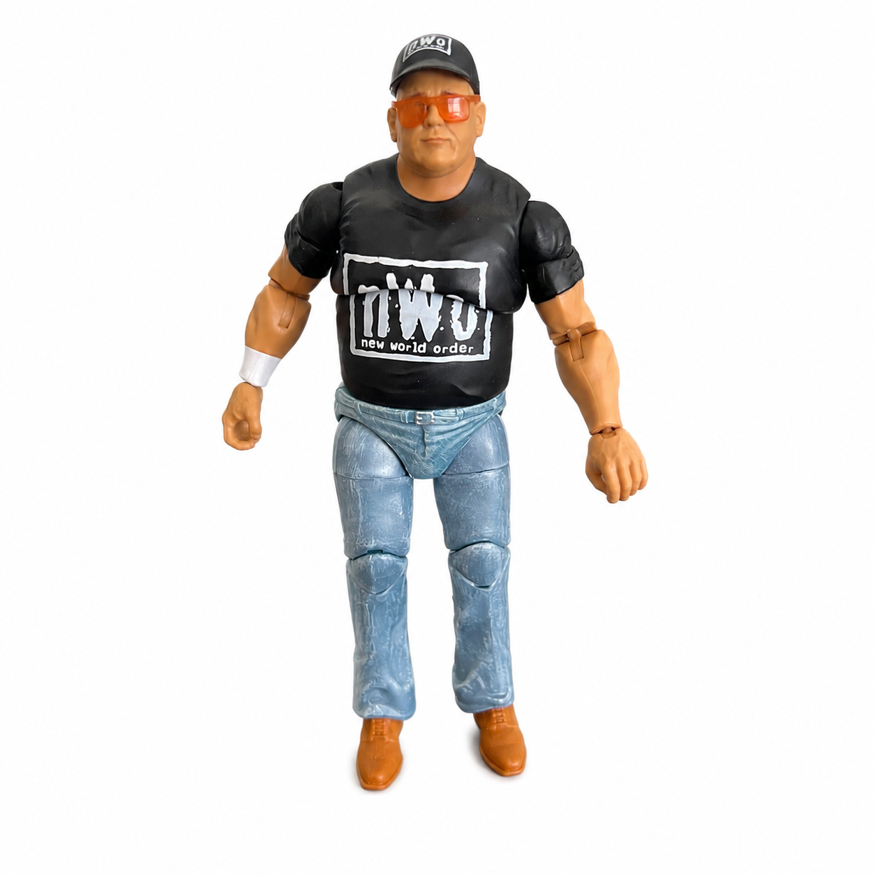 Dusty Rhodes NWO BAF WWE Elite Monday Night Wars Out Of Box Action Figure Mattel 3