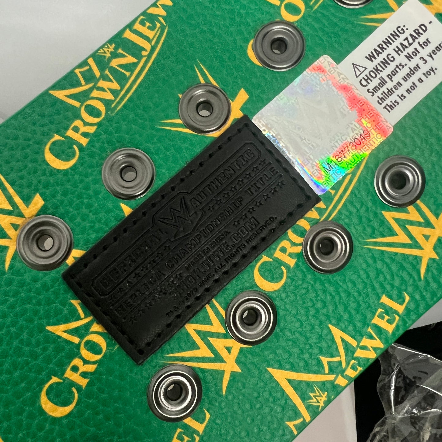 WWE Crown Jewel 2025 Limited 115 Perth Undisputed Championship Replica Title Belt WWE Shop