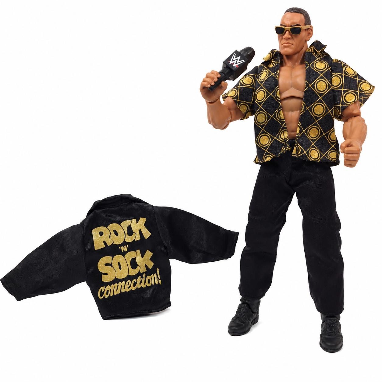 The Rock WWE Elite Defining Moments Out Of Box Action Figure Mattel 4