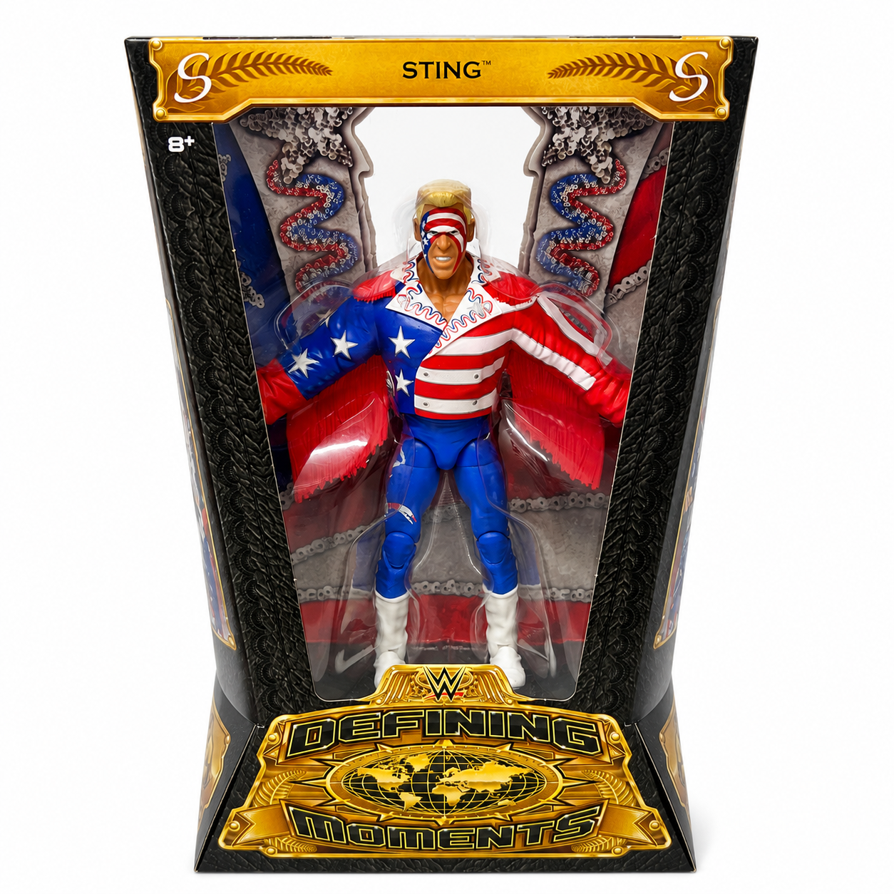 Surfer Sting USA WWE Elite Defining Moments Action Figure Mattel