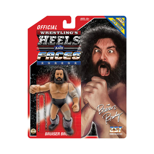 Bruiser Brody - Heels and Faces Series 2 - Scale Retro Action Figure WWE