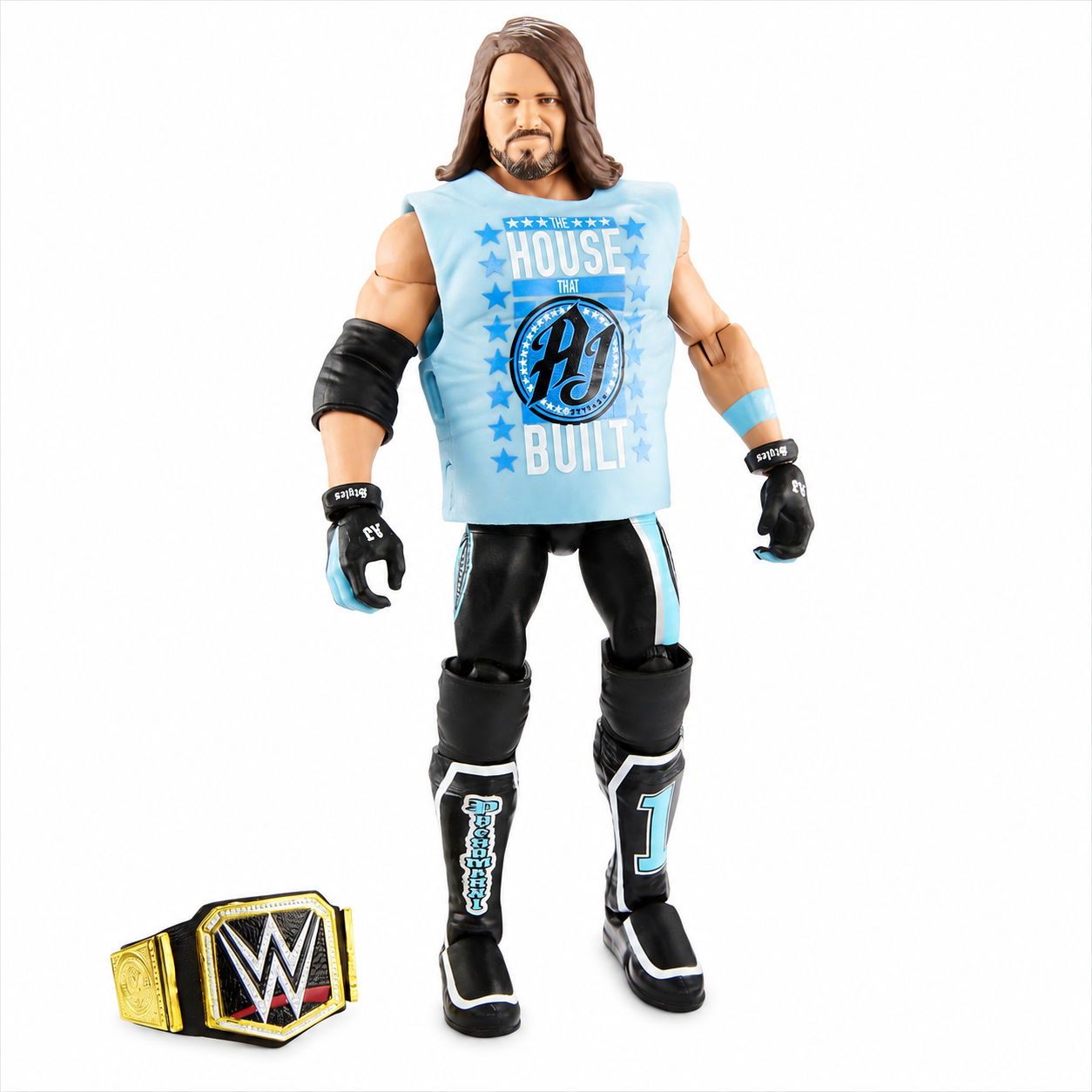AJ Styles WWE Elite 66 WWE Out Of Box Action Figure Mattel