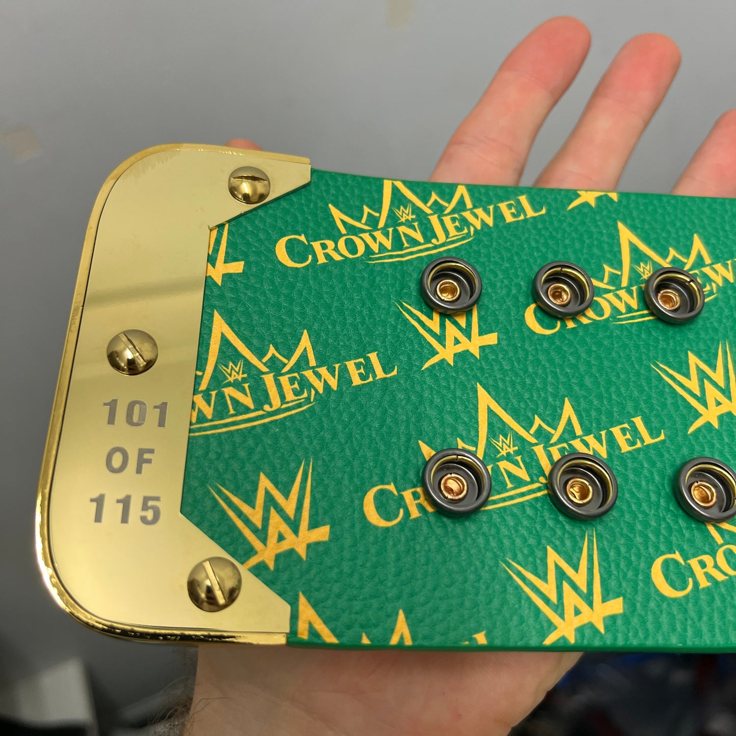 WWE Crown Jewel 2025 Limited 115 Perth Undisputed Championship Replica Title Belt WWE Shop