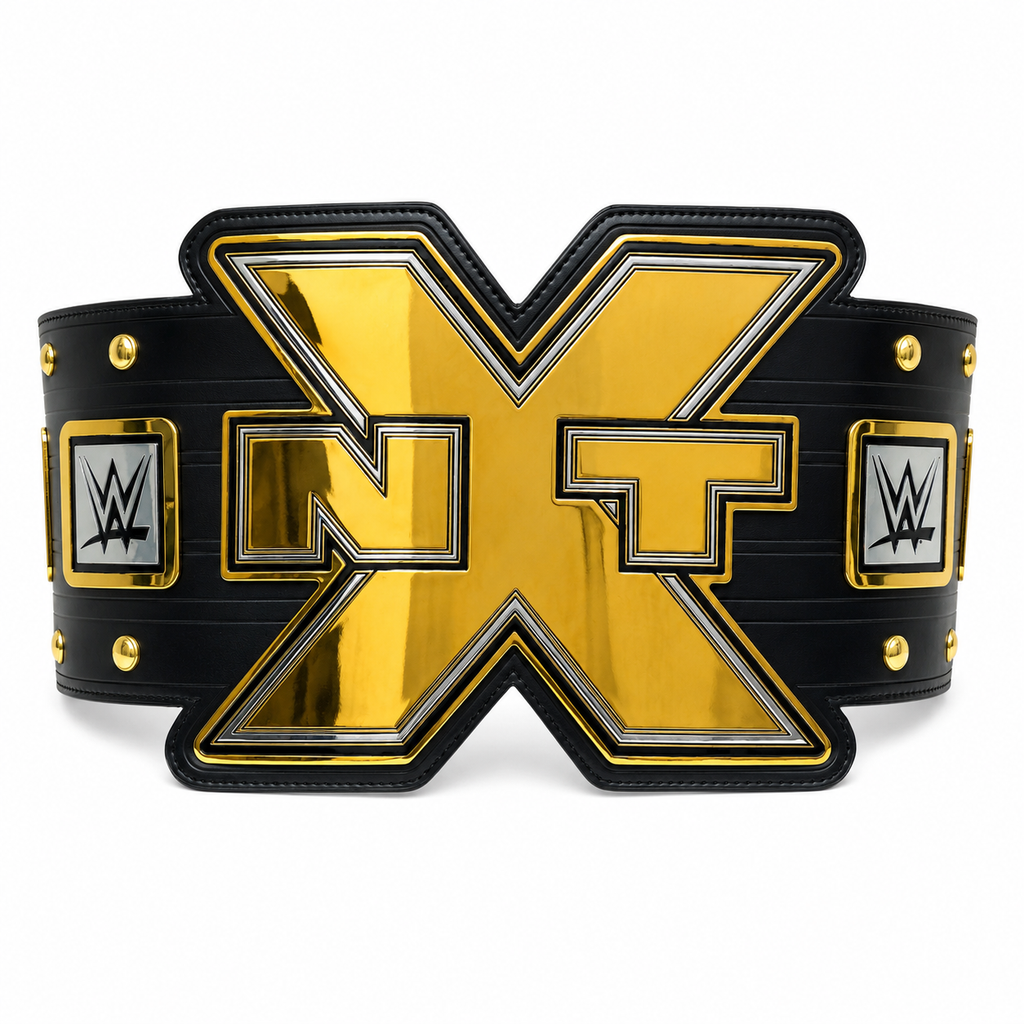 WWE NXT Championship Belt Replica 2014 V1 with Dust Cover Authentic