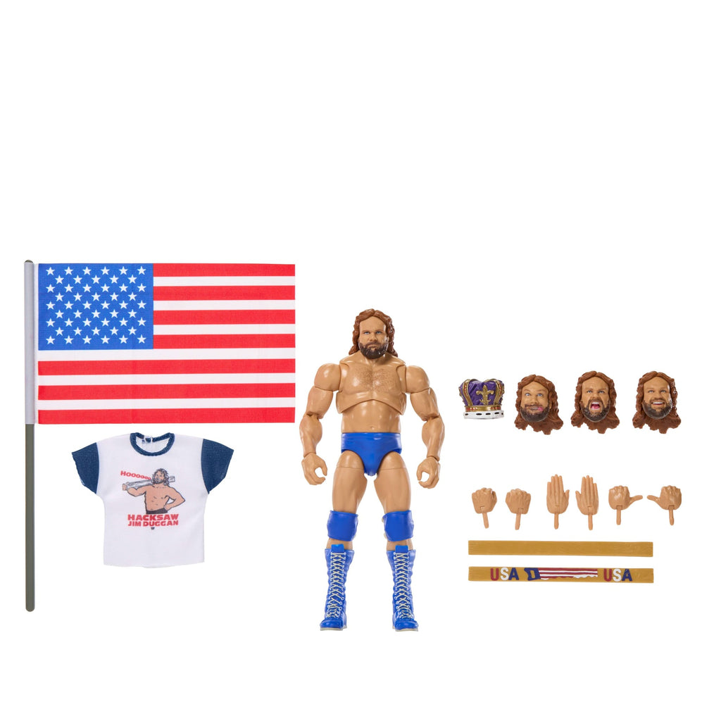 Hacksaw Jim Duggan WWE Ultimate Edition Legends Action Figure