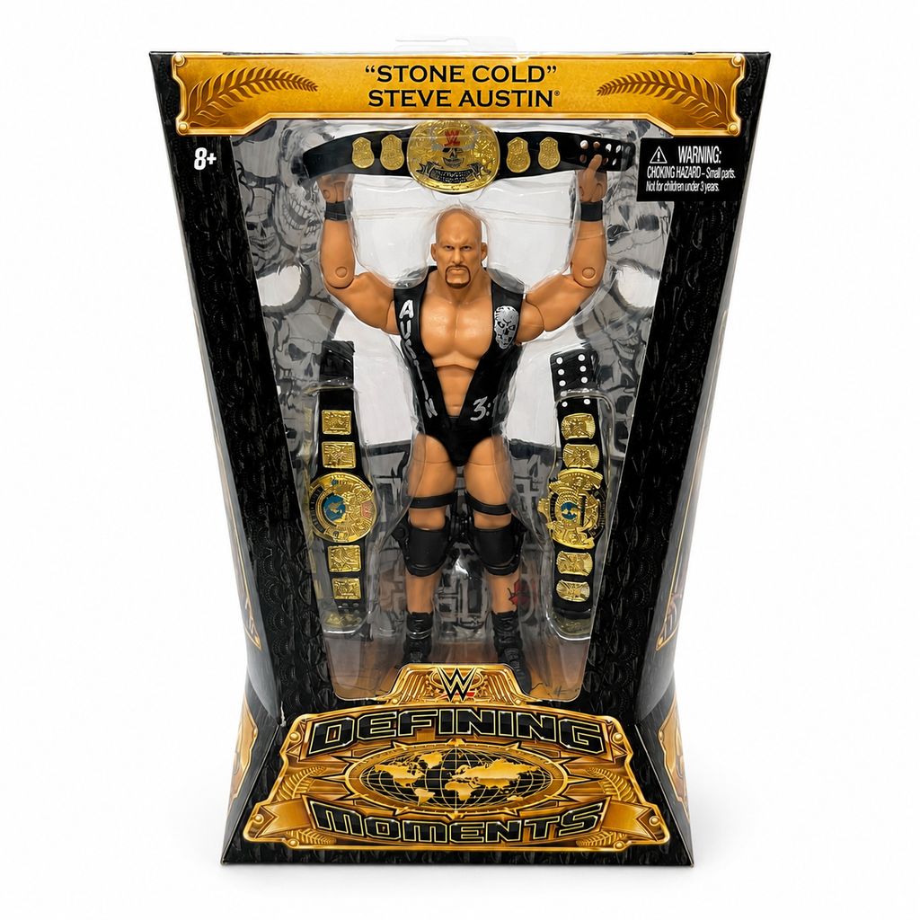 Stone Cold Steve Austin WWE Elite Defining Moments Action Figure Mattel