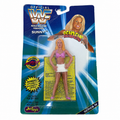 Vintage WWF WWE Sunny Bend Ems Wrestling Action Figure Series 4 1996 Just Toys Card