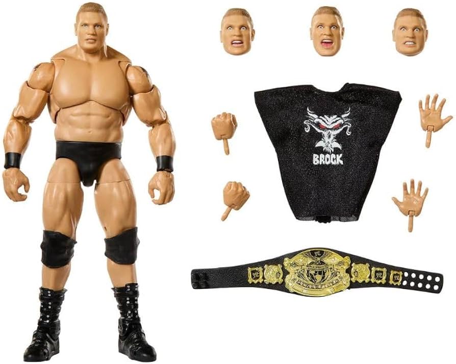 Brock Lesnar WWE Ultimate Edition Ruthless Aggression Out Of Box Action Figure WWE 4