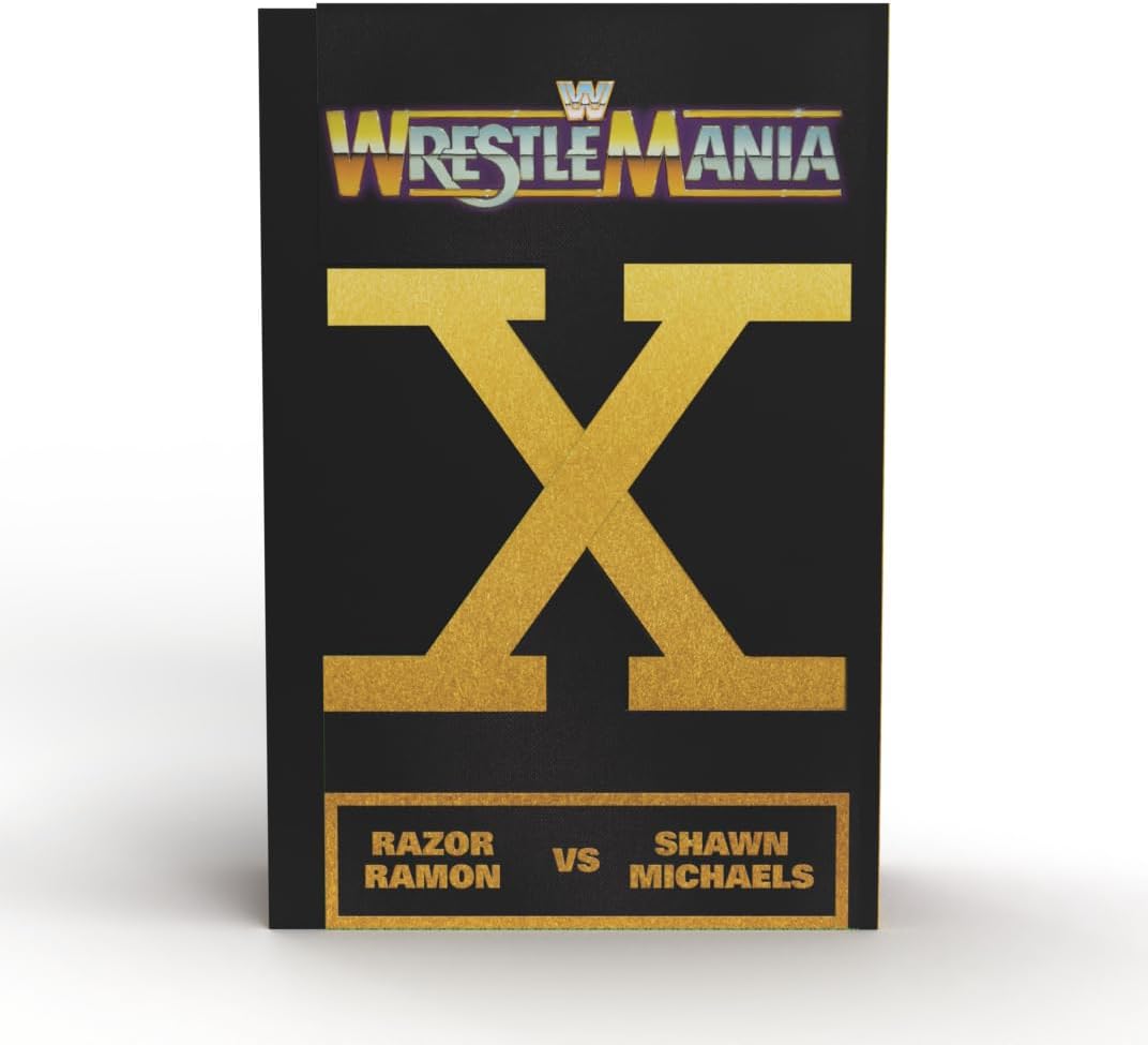 WWE Elite WrestleMania X Ladder Match Razor Ramon Vs Shawn Michaels Set