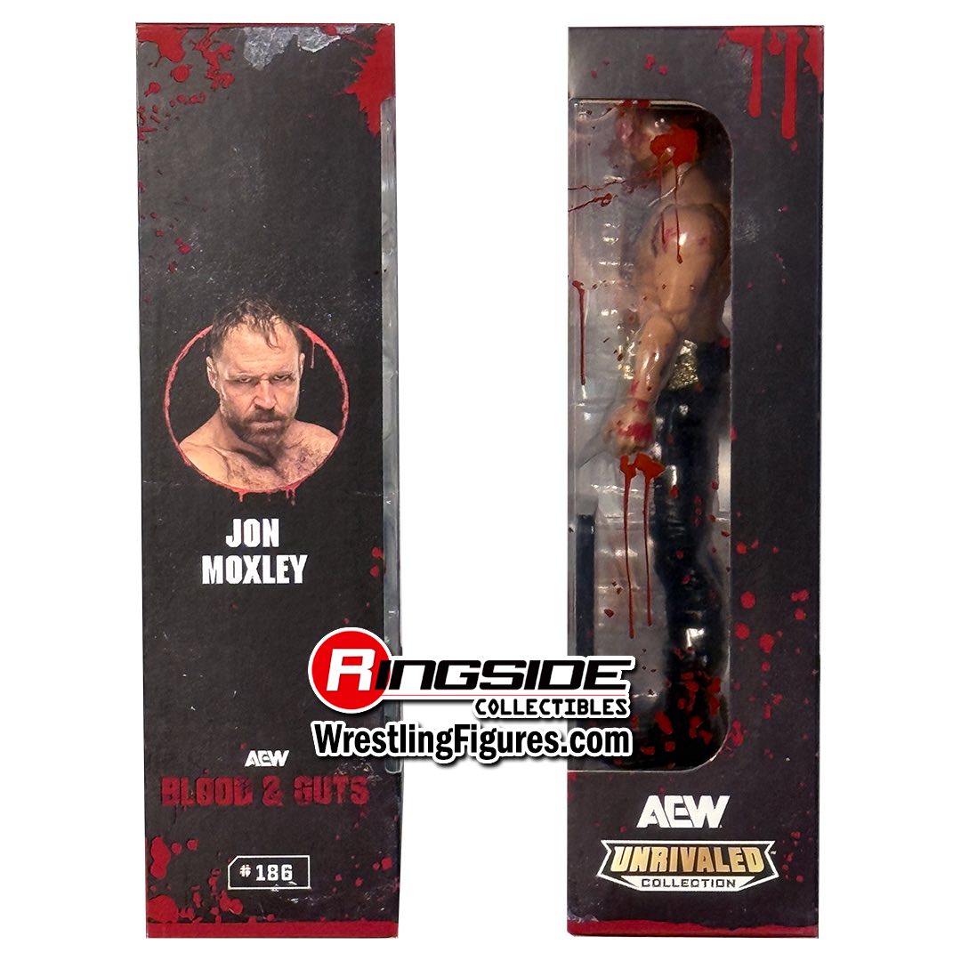 Jox Moxley AEW Blood and Guts Action Figure - Scale WWE