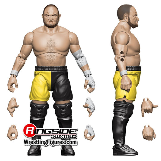 PREORDER Samoa Joe AEW Unrivaled 18 Action Figure - Scale WWE