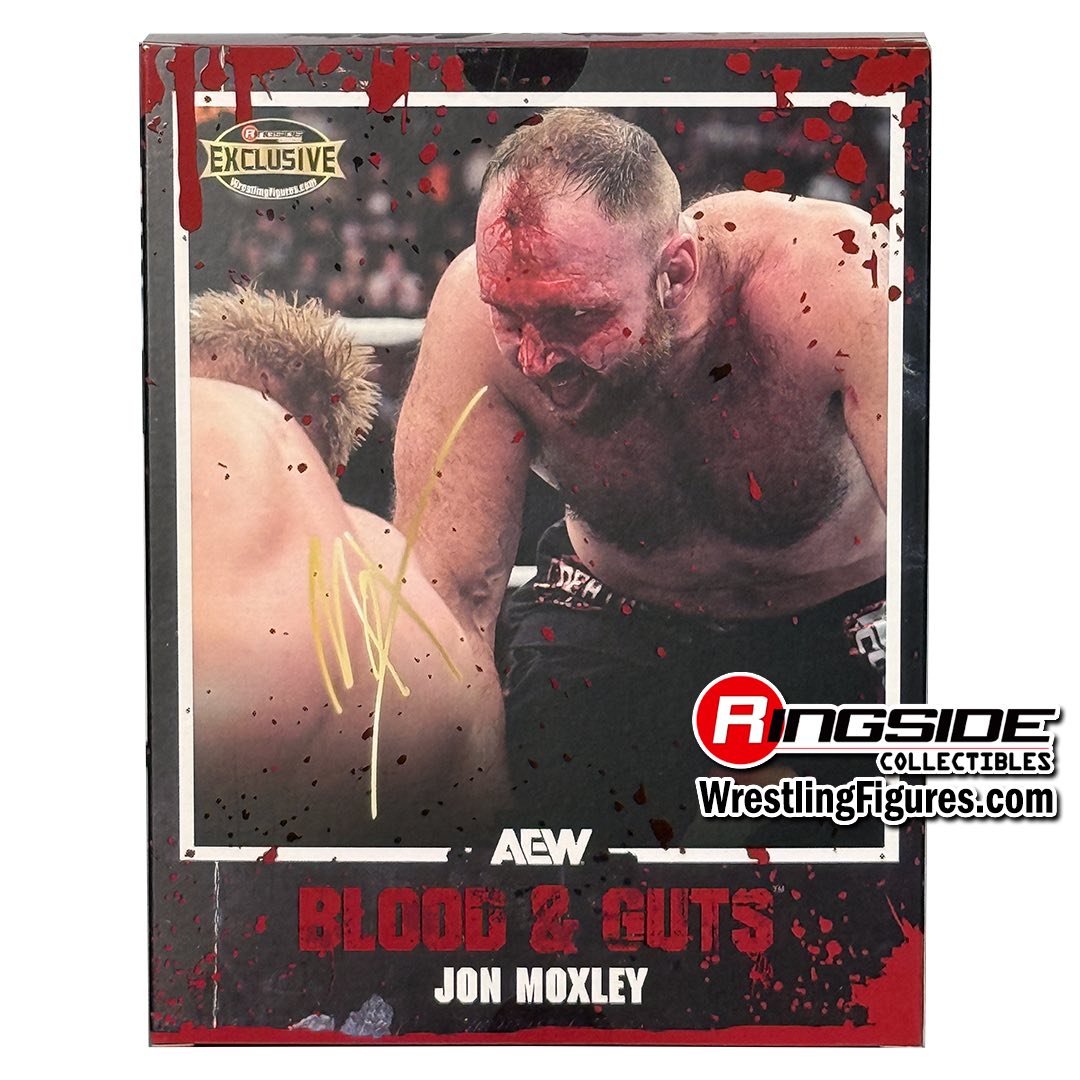 Jox Moxley AEW Blood and Guts Action Figure - Scale WWE