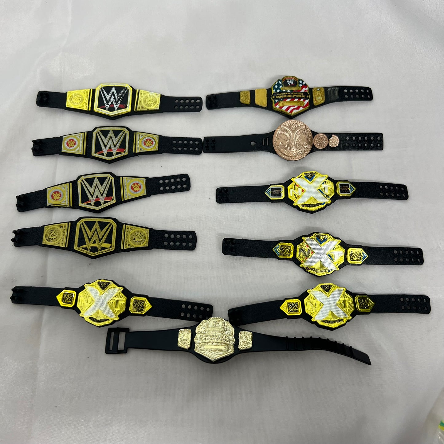 11 x Belts Titles Championships for WWE Action Figures Accessories