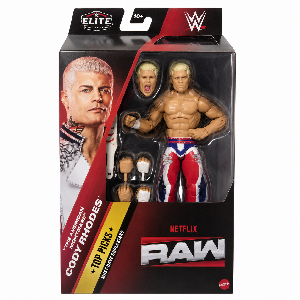 Cody Rhodes WWE Elite Top Picks Action Figure Mattel