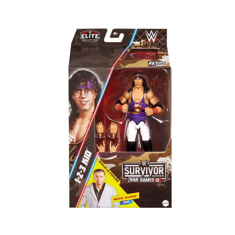 Damaged Box No BAF 123 Kid WWE Elite Survivor Series Action Figure