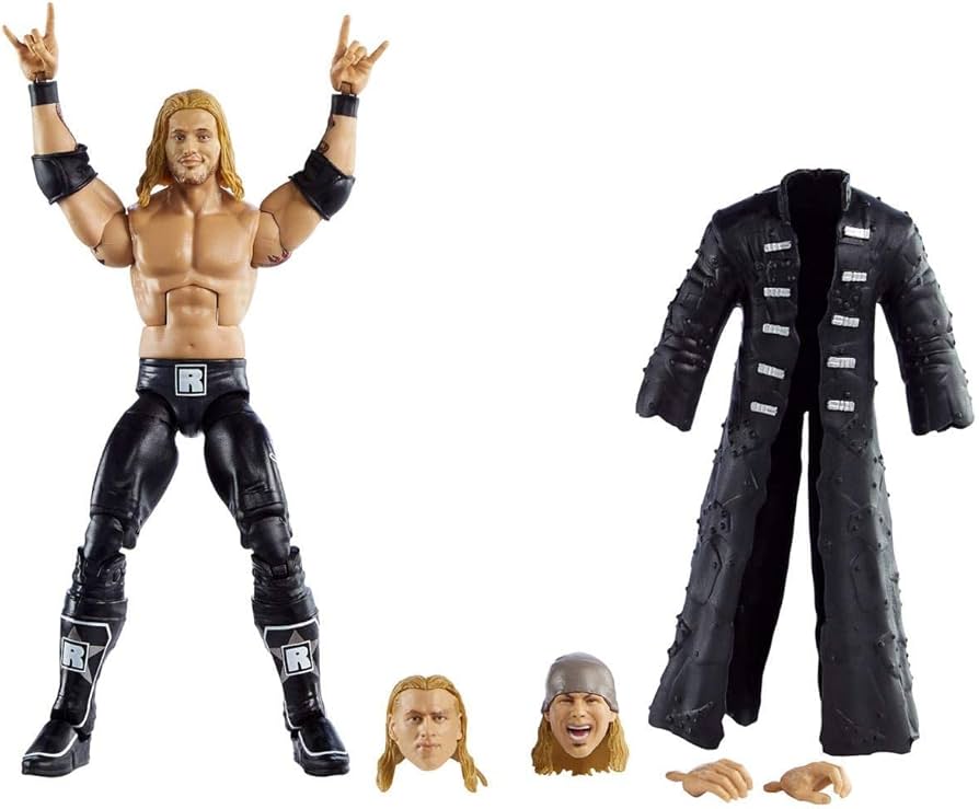 Edgeheads Edge Zack Ryder Curt Hawkins WWE Elite Action Figure