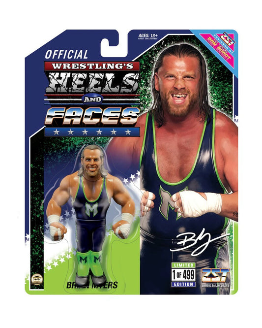 Brian Myers 1 of 499 Toy Fair Heels and Faces Scale Retro Action Figure WWE