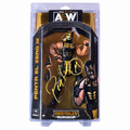 Penta AEW Unrivaled Signed Autographed COA Action Figure Scale WWE w Defender