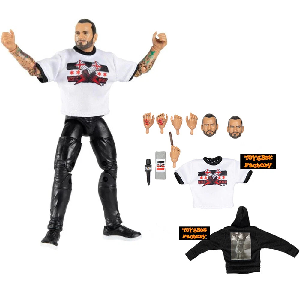 AEW CM Punk First Dance Exclusive Jazwares Unrivaled Action Figure