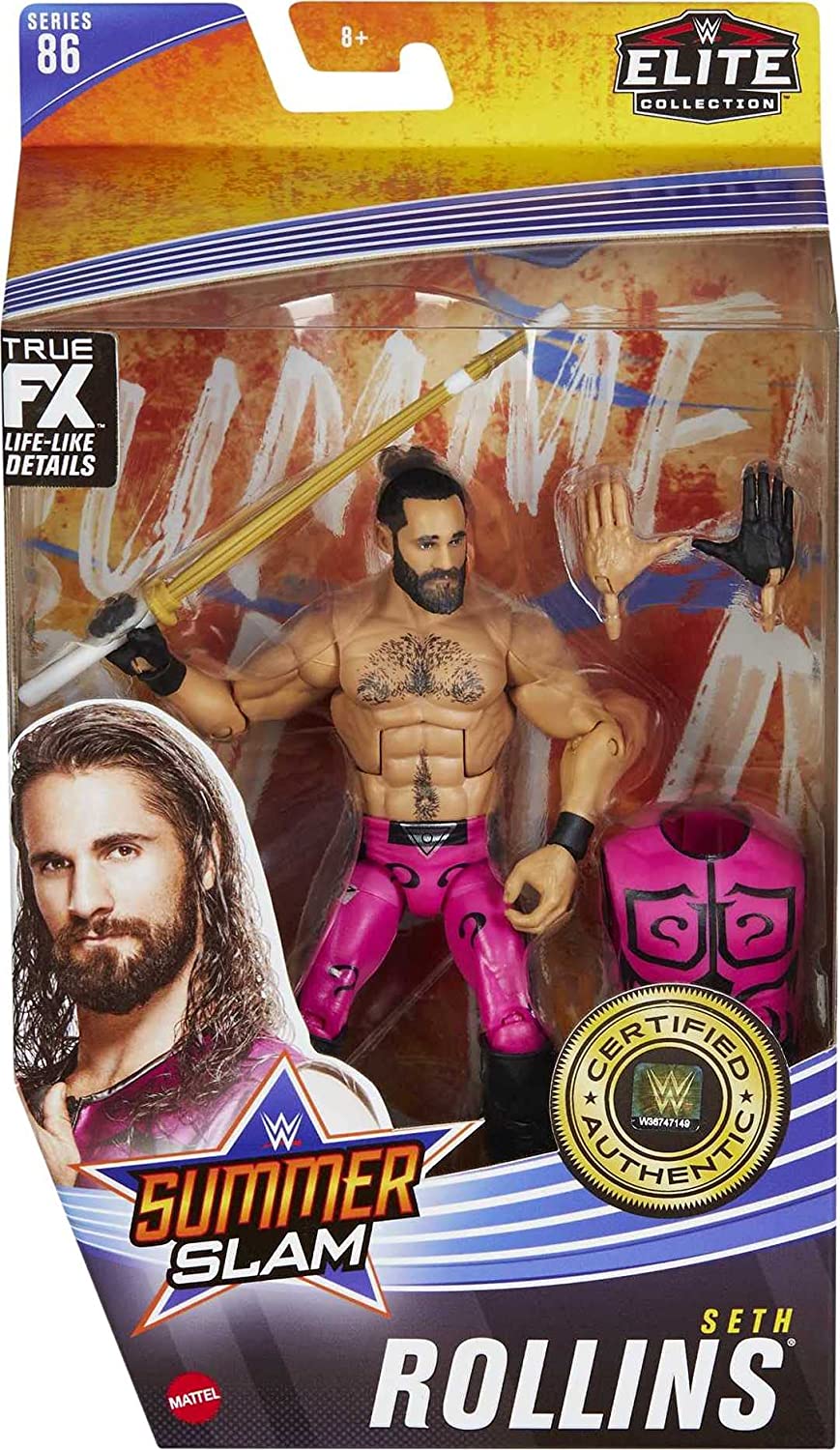 Seth Rollins WWE Elite 86 Action Figure Mattel