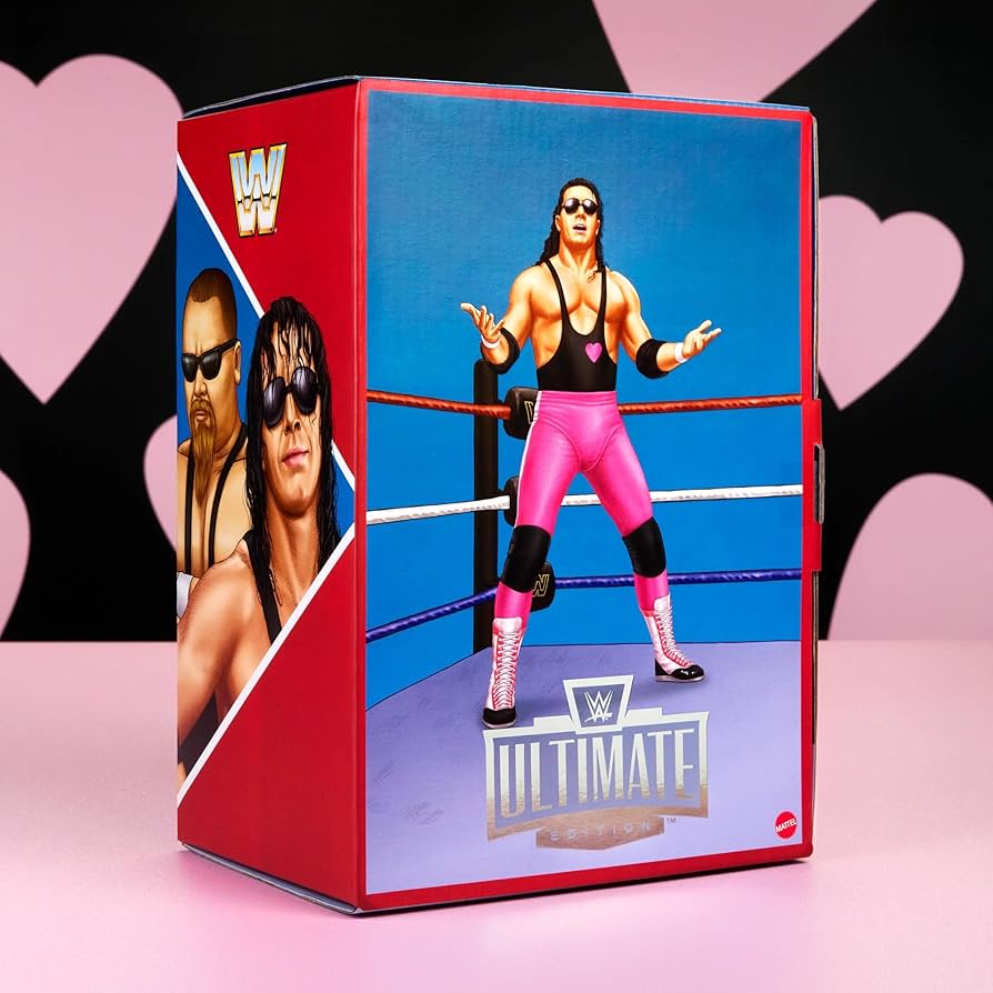 Hart Foundation Bret Hart Jim WWE Coliseum Collection Ultimate Edition Action Figures