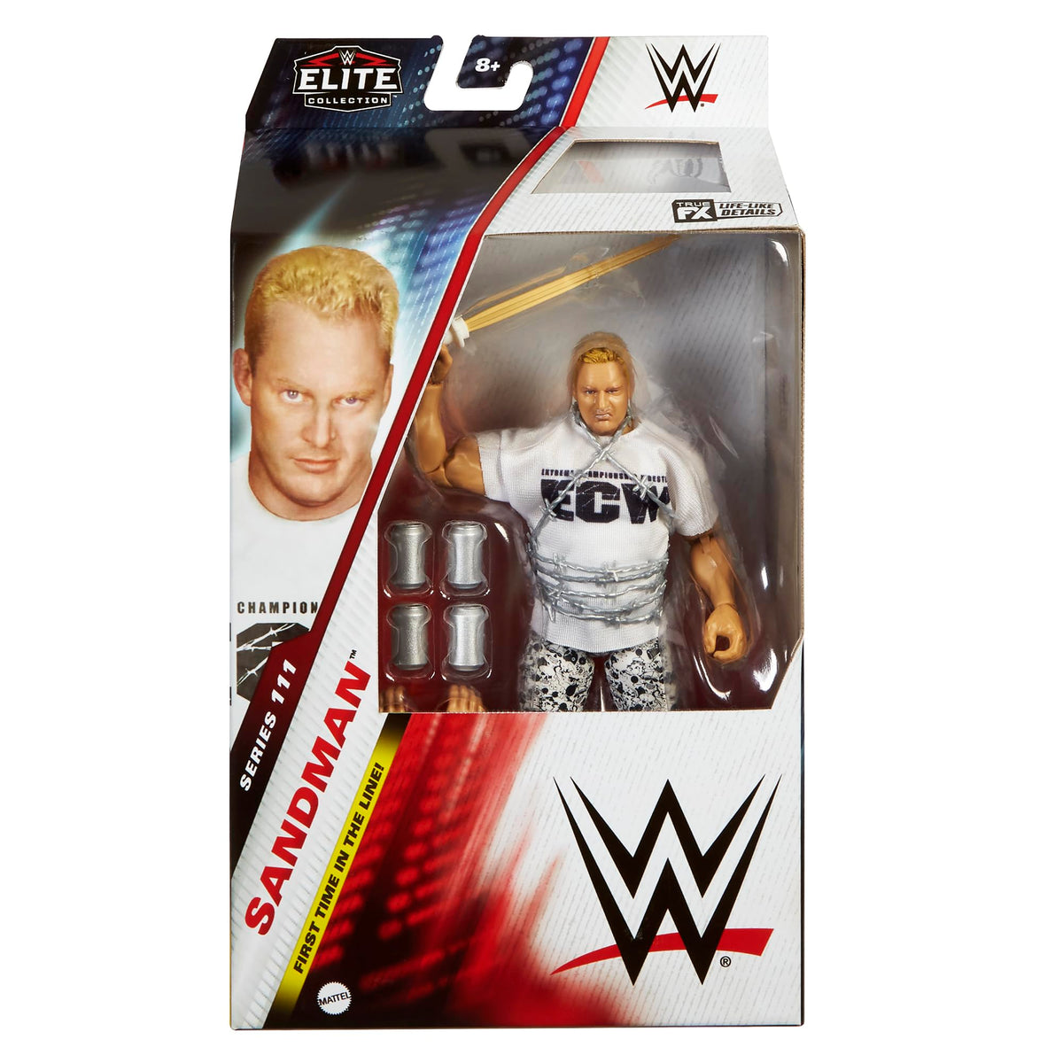 Sandman ECW WWE Elite 111 Series Action Figure