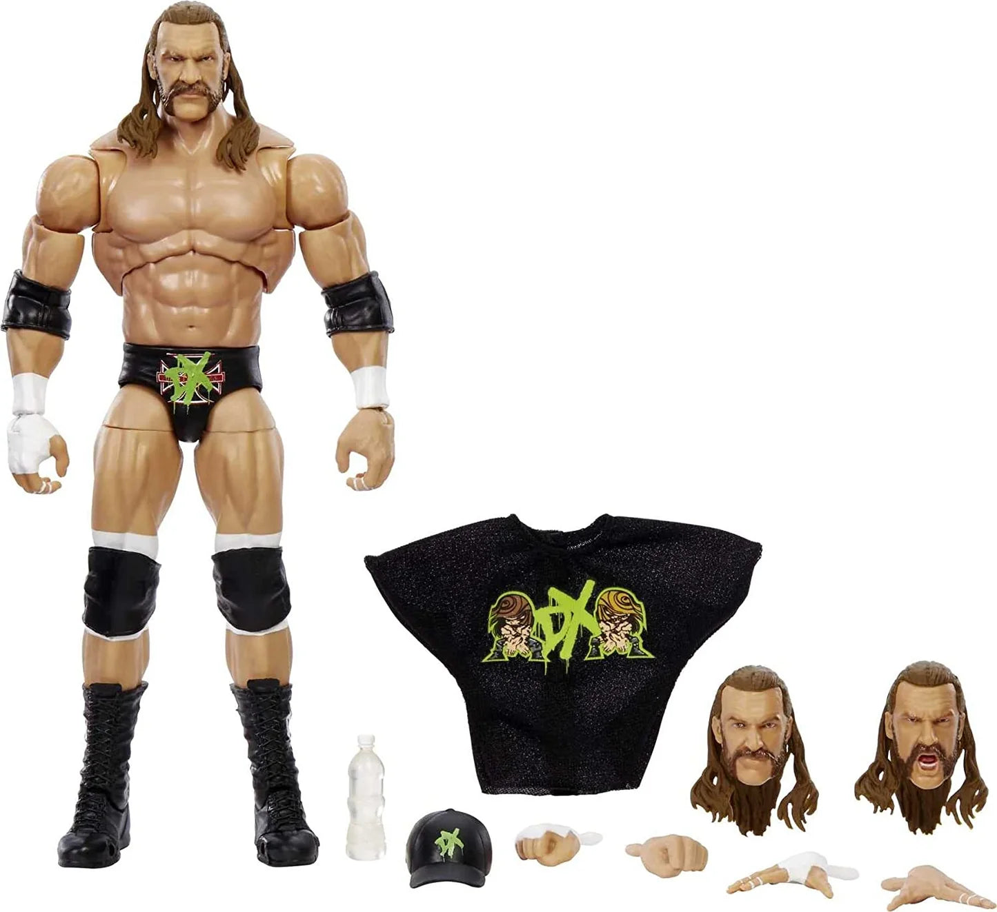 Triple H DX WWE Ultimate Edition Fan Takeover Out Of Box Action Figure Mattel 4