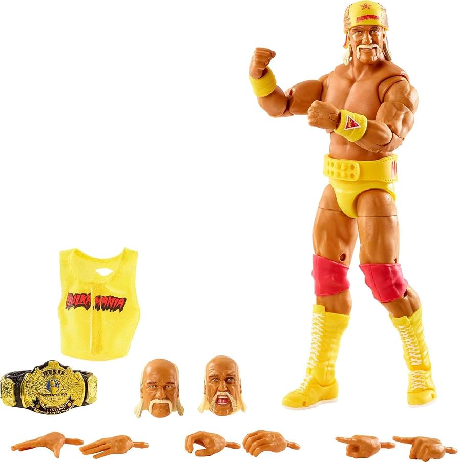 Hulk Hogan WWE Ultimate Edition Fan Takeover Exclusive Action Figure