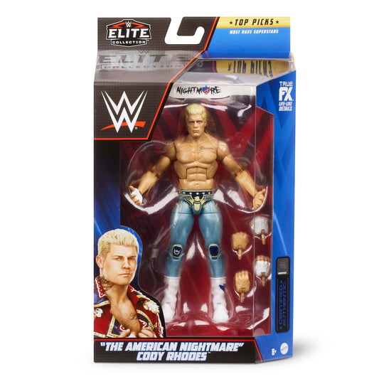 Cody Rhodes (Metallic Blue) - WWE Elite Top Picks 2023 (Wave 5) Action Figure