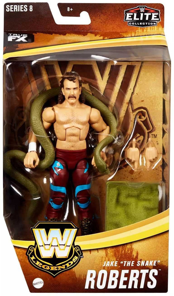 Jake The Snake Roberts WWE Elite Legends 8 Series Action Figure