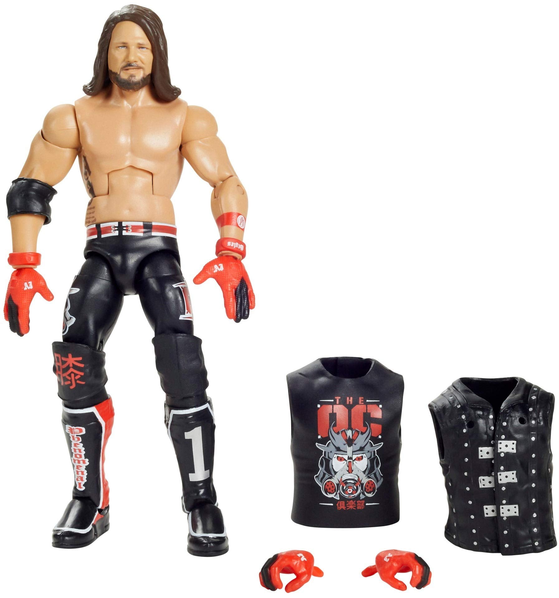 AJ Styles WWE Elite 77 Out Of Box Action Figure Mattel 5