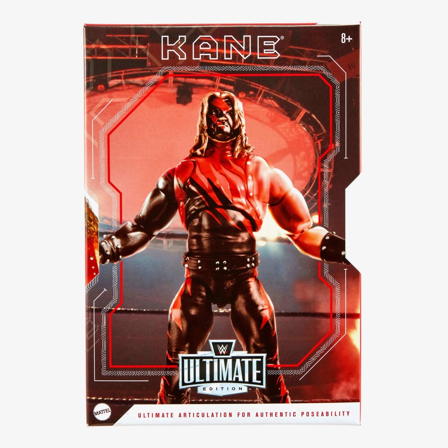 Kane WWE Ultimate Edition Mattel Creations Action Figure Reboxed