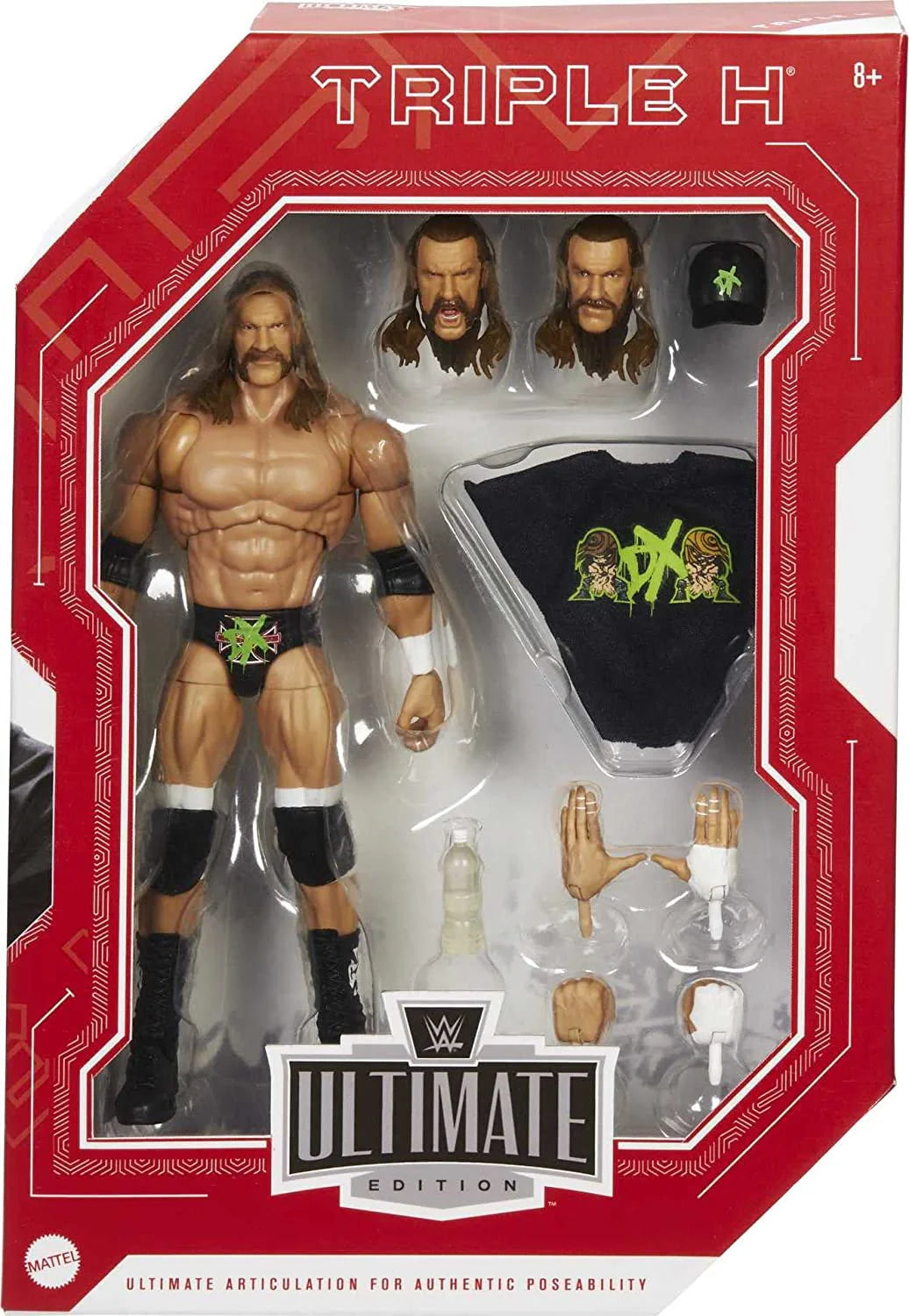 Triple H WWE Ultimate Edition DX Action Figure