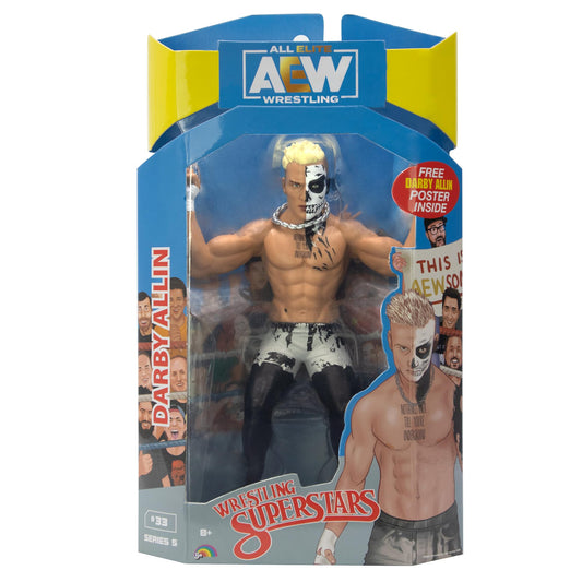 Darby Allin - AEW Unmatched 5 Action Figure - Scale WWE