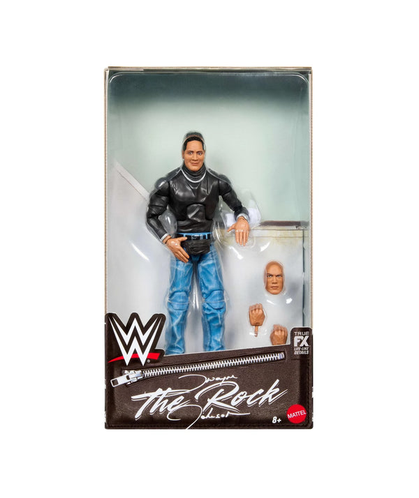 The Rock WWE Elite Exclusive Bag Retro Iconic Look Turtleneck Action Figure