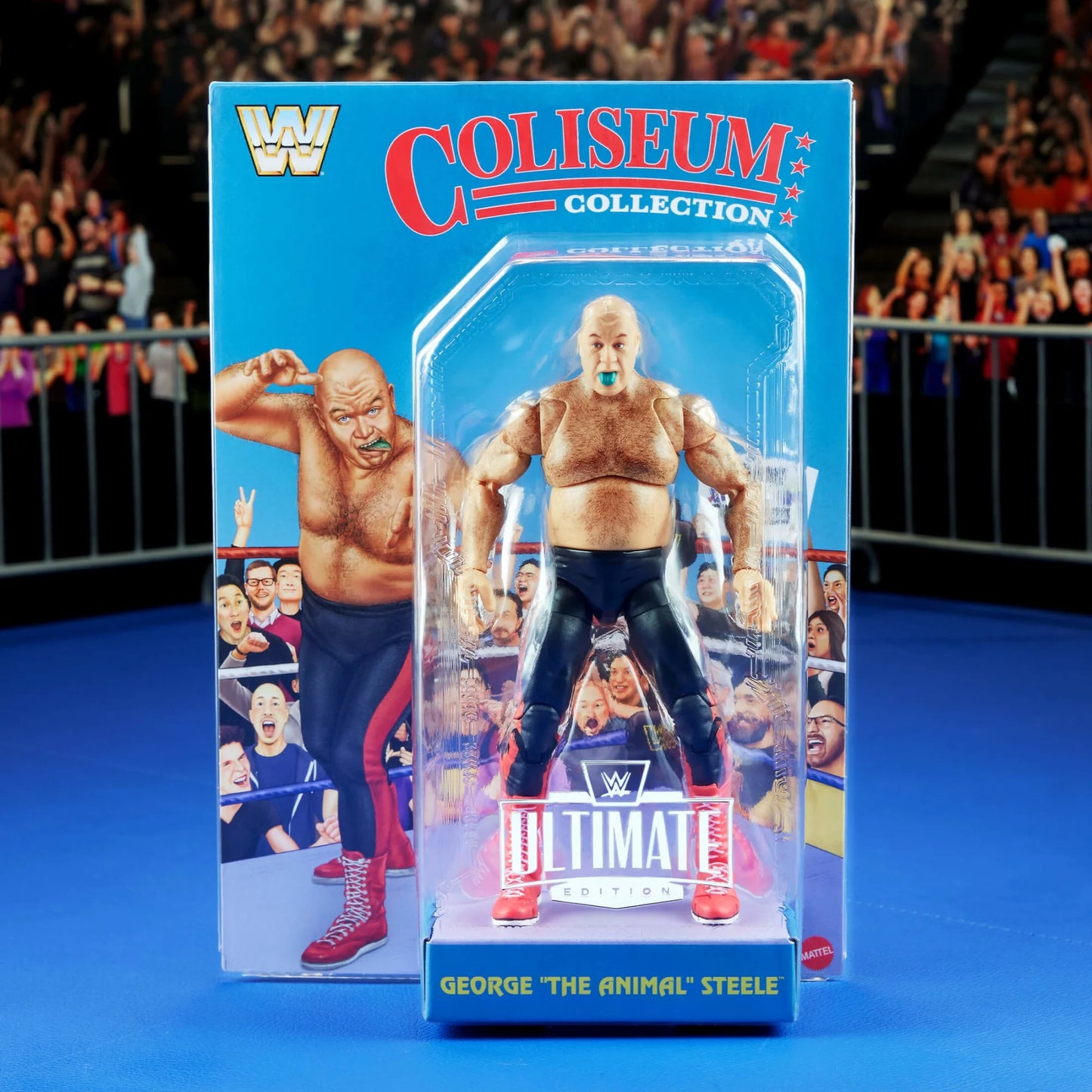 WWE Coliseum Collection George The Animal Steele Ultimate Edition Figure