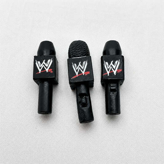 3 Microphones Mics for WWE Accessory Action Figure