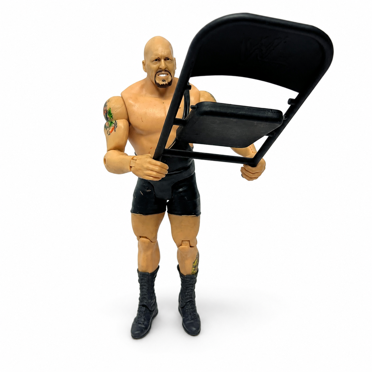 Big Show With Chair WWE Out Of Box Action Figure Mattel 2
