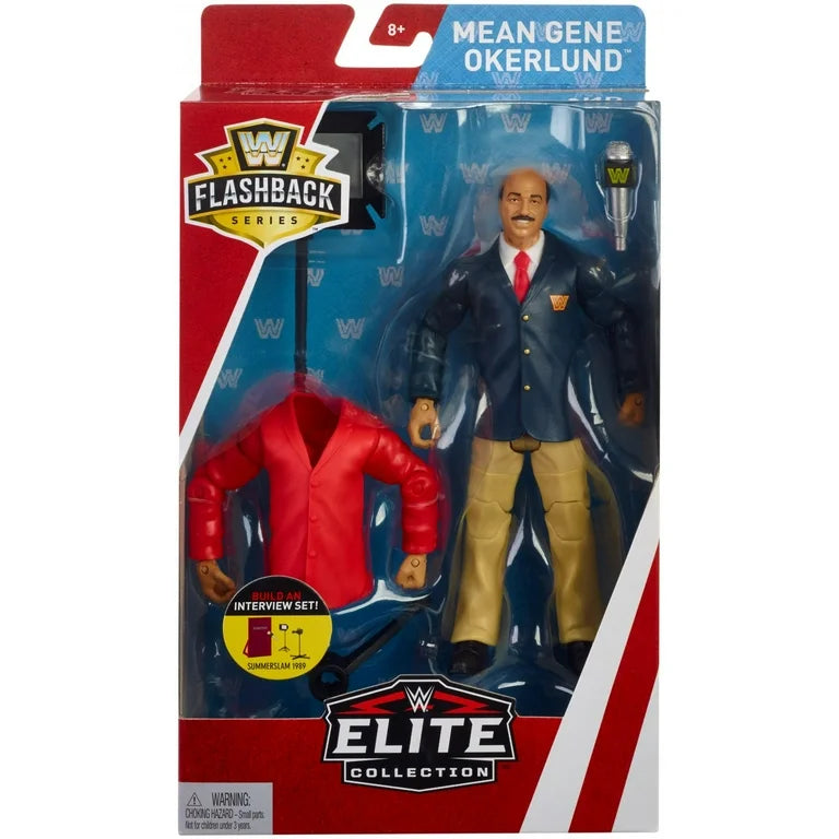 Mean Gene Okerlund WWE Elite Flashback Action Figure