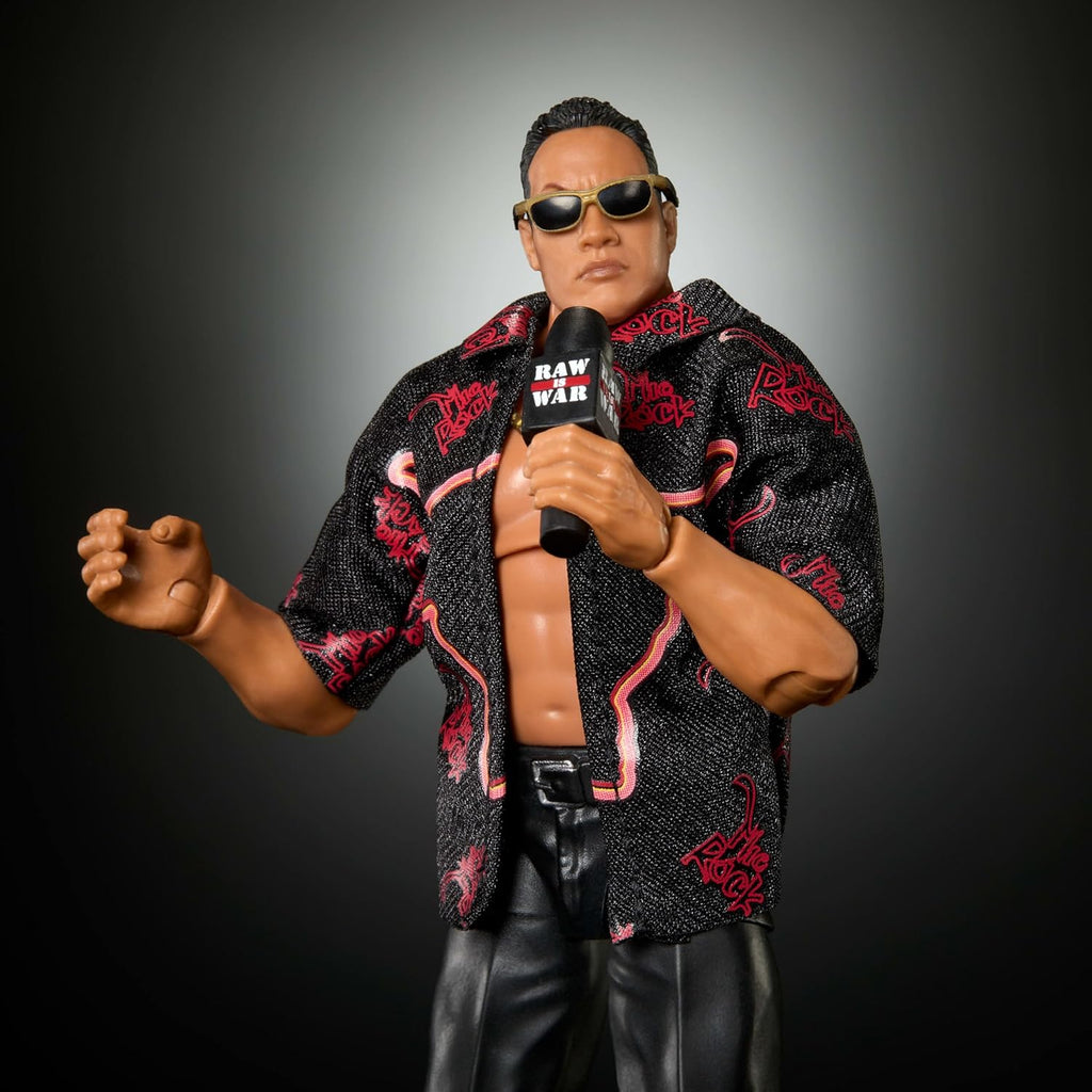 The Rock WWE Elite Monday Night Wars Series 9 Action Figure