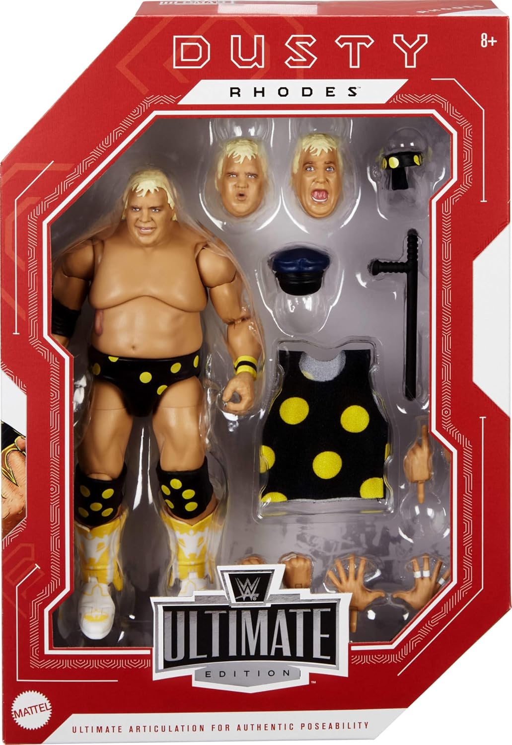 PREORDER Dusty Rhodes - WWE Legends Ultimate Edition Action Figure 2025 Exclusive