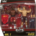 WWE 2 Pack Elite Mr T Rowdy Roddy Piper Action Figures Wrestlemania Boxing