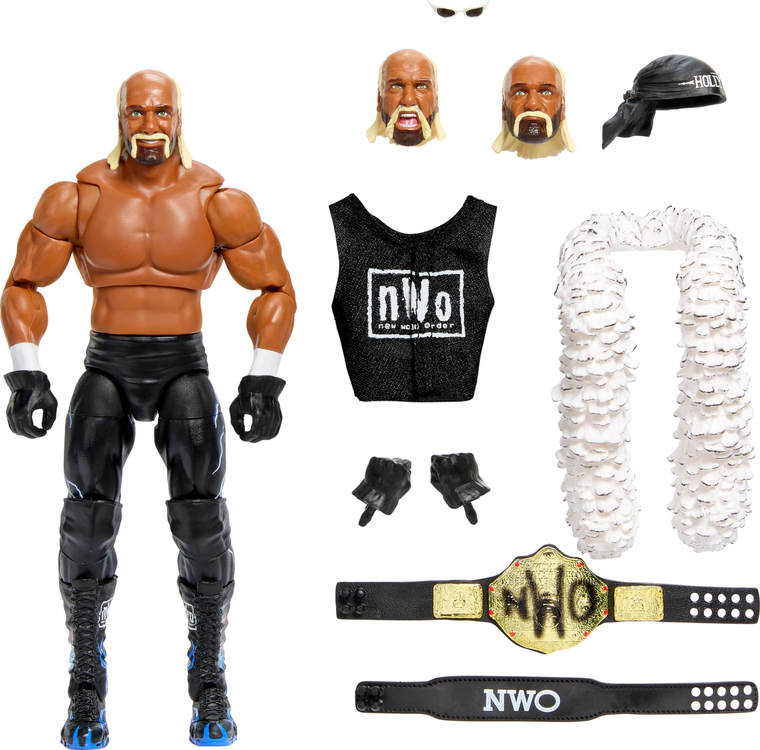 Hulk Hogan NWO WWE Ultimate Edition Greatest Hits Out Of Box Action Figure WWE 5
