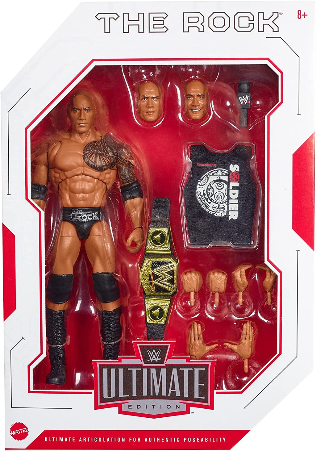 The Rock WWE Ultimate Edition 10 Action Figure