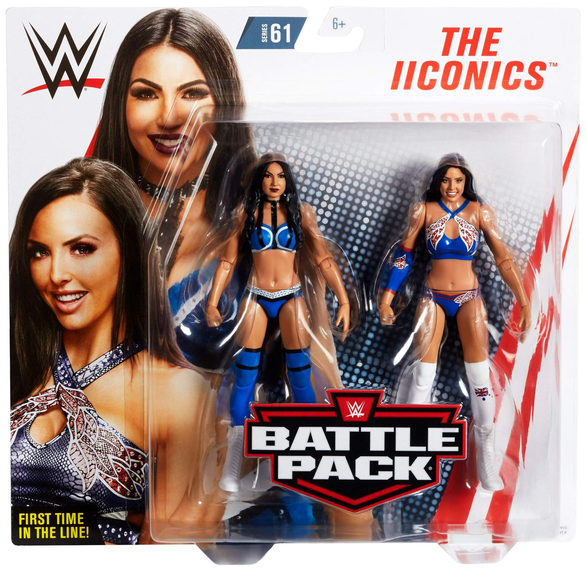 Iconics Billy Kay and Peyton Royce WWE 2 Pack Battle Pack Action Figures Mattel